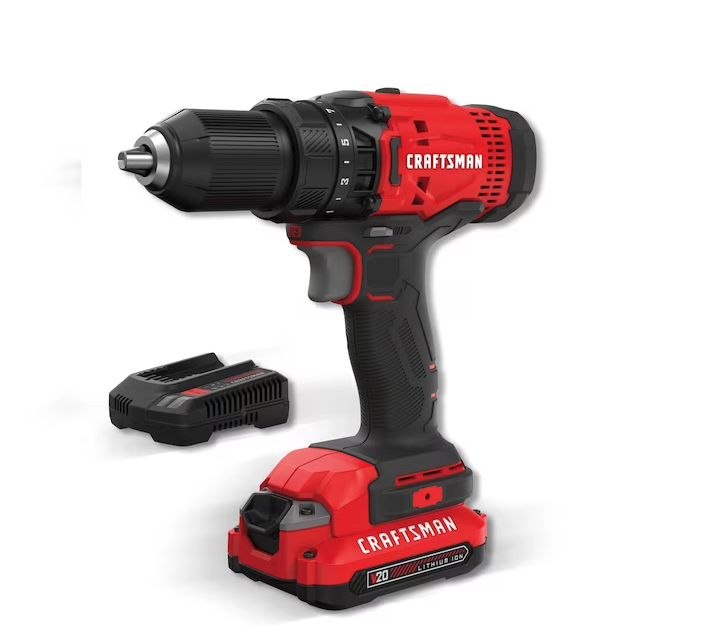 Cordless Drill with battery and charger